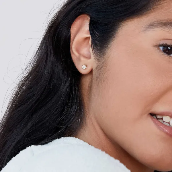 Earrings<Mejuri Large Diamond Studs