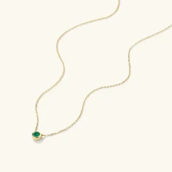 Necklaces<Mejuri Large Gemstone Necklace