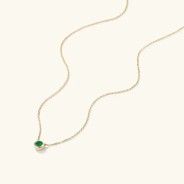 Necklaces<Mejuri Large Gemstone Necklace