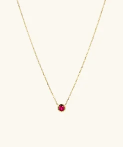 Necklaces<Mejuri Large Gemstone Necklace