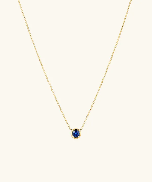 Necklaces<Mejuri Large Gemstone Necklace