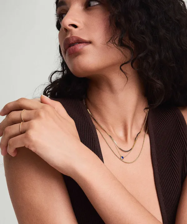 Necklaces<Mejuri Large Gemstone Necklace