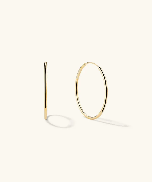Earrings<Mejuri Large Hoops