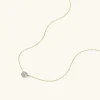 Necklaces<Mejuri Large Pav Diamond Round Necklace