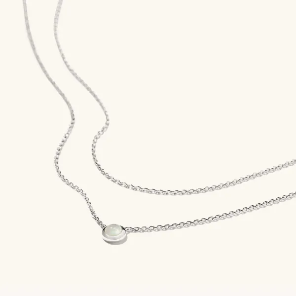 Necklaces<Mejuri Layered Opal Necklace