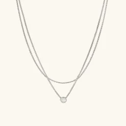 Necklaces<Mejuri Layered Opal Necklace