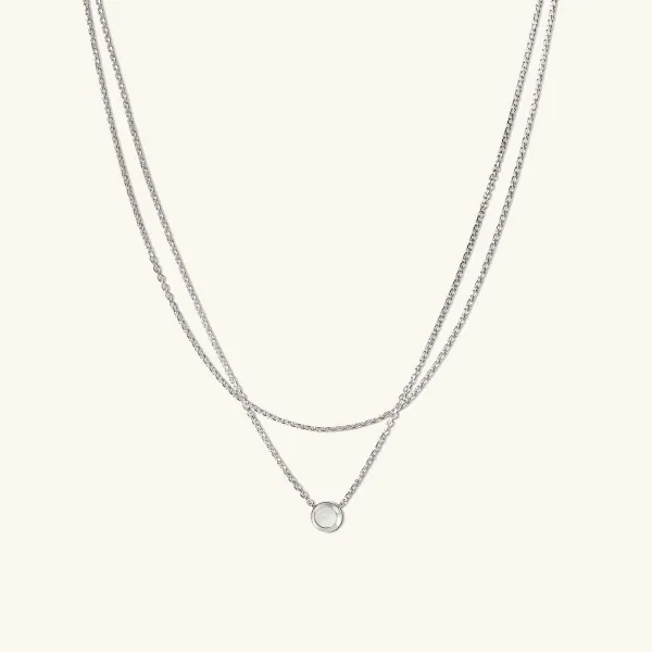 Necklaces<Mejuri Layered Opal Necklace