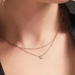 Necklaces<Mejuri Layered Opal Necklace