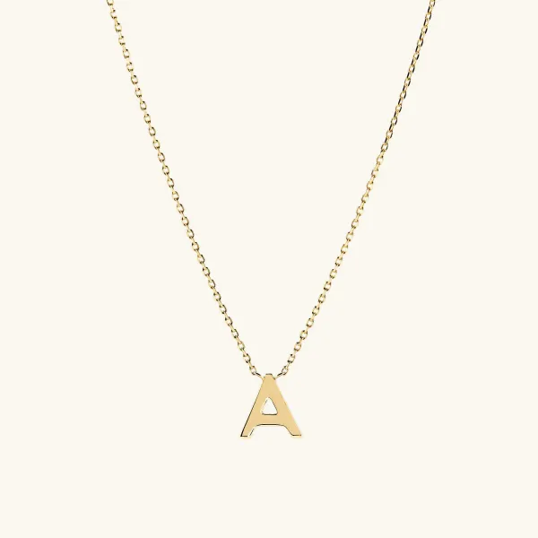 Necklaces<Mejuri Letter Necklace