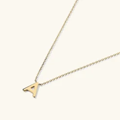 Necklaces<Mejuri Letter Necklace