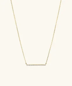 Necklaces<Mejuri Linear Diamond Necklace