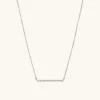 Necklaces<Mejuri Linear Diamond Necklace