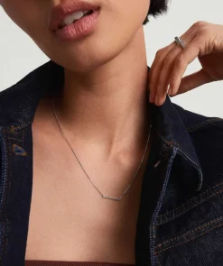 Necklaces<Mejuri Linear Diamond Necklace