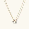 Necklaces<Mejuri Linked Two-Tone Necklace