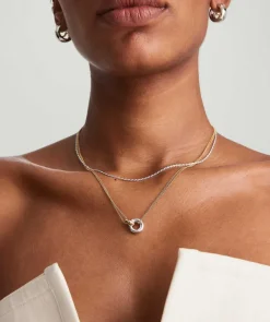 Necklaces<Mejuri Linked Two-Tone Necklace