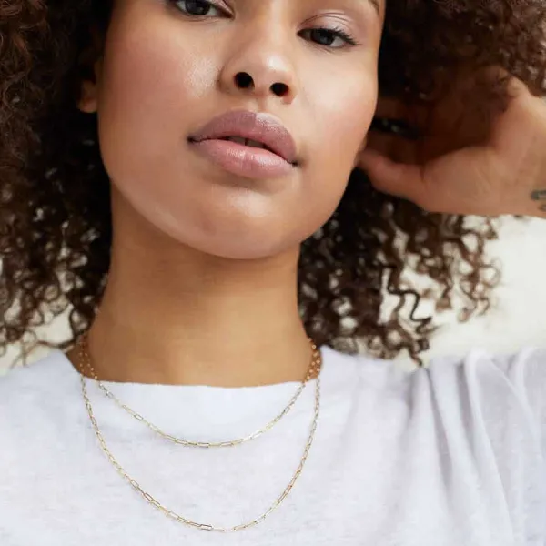 Necklaces<Mejuri Long Boyfriend Bold Necklace