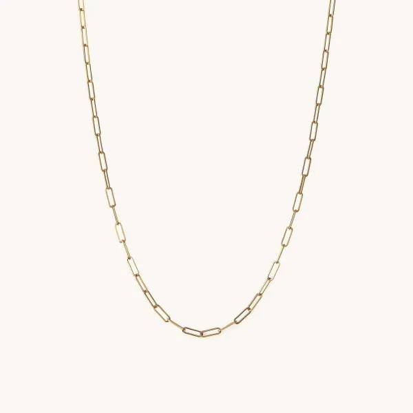 Necklaces<Mejuri Long Boyfriend Bold Necklace