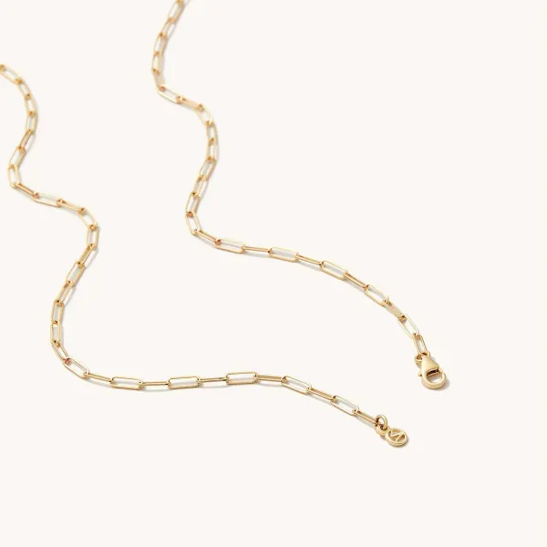 Necklaces<Mejuri Long Boyfriend Bold Necklace