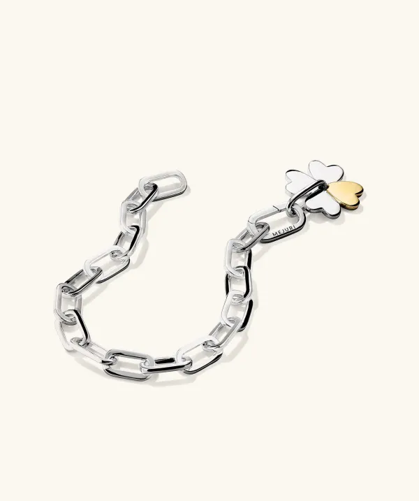 Bracelets<Mejuri X Ganni Clover Charm Bracelet