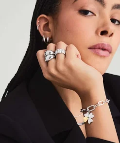 Bracelets<Mejuri X Ganni Clover Charm Bracelet