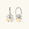 Earrings<Mejuri X Ganni Clover Convertible Hoops