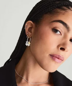 Earrings<Mejuri X Ganni Clover Convertible Hoops