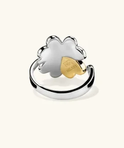 Rings<Mejuri X Ganni Clover Wrap Ring