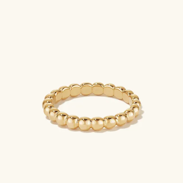 Rings<Mejuri Metallic Sphere Ring