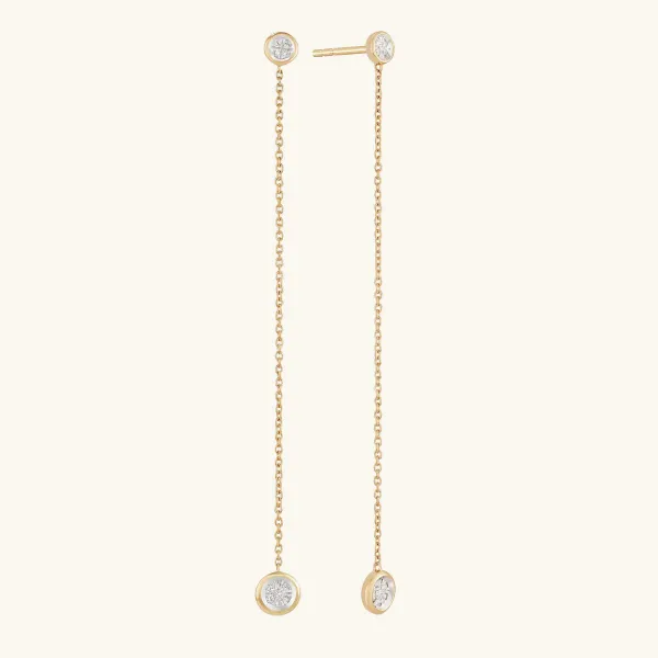 Earrings<Mejuri Micro-Pav Diamond Rivi Re Earrings
