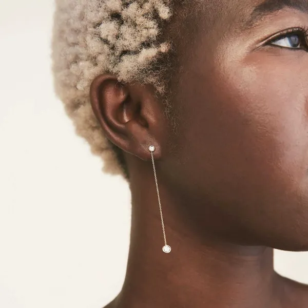 Earrings<Mejuri Micro-Pav Diamond Rivi Re Earrings