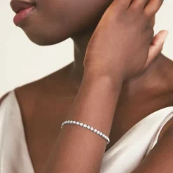 Bracelets<Mejuri Micro-Pav Diamond Rivi Re Bracelet