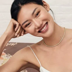 Necklaces<Mejuri Micro-Pav Diamond Rivi Re Choker