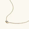 Necklaces<Mejuri Mini Baguette Diamond Necklace