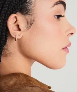 Earrings<Mejuri Mini Lotus Diamond Stud