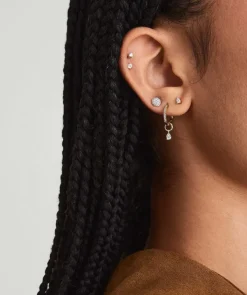 Earrings<Mejuri Mini Pear Diamond Stud
