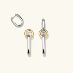 Earrings<Mejuri Mixed Convertible Link Earrings