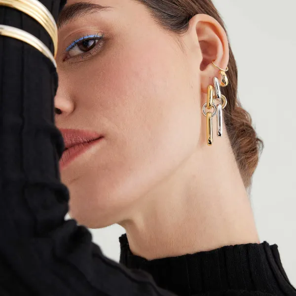 Earrings<Mejuri Mixed Convertible Link Earrings