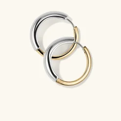 Earrings<Mejuri Mixed Large Tube Hoops