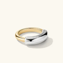 Rings<Mejuri Mixed Tube Ring