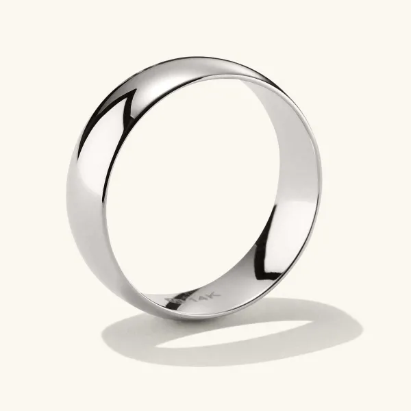 Rings<Mejuri 6Mm Curve Band