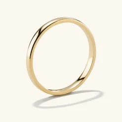 Rings<Mejuri 2Mm Curve Band