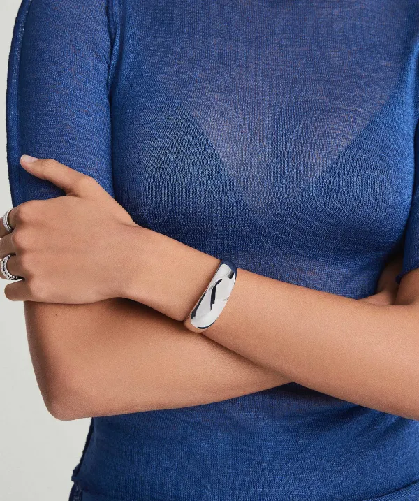 Bracelets<Mejuri 20Mm D Me Cuff Bracelet