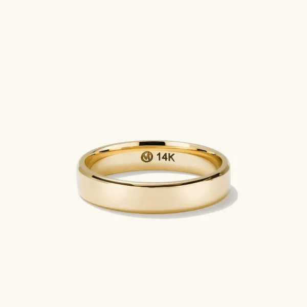 Rings<Mejuri 4Mm Smooth Band