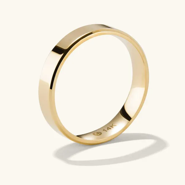 Rings<Mejuri 4Mm Smooth Band