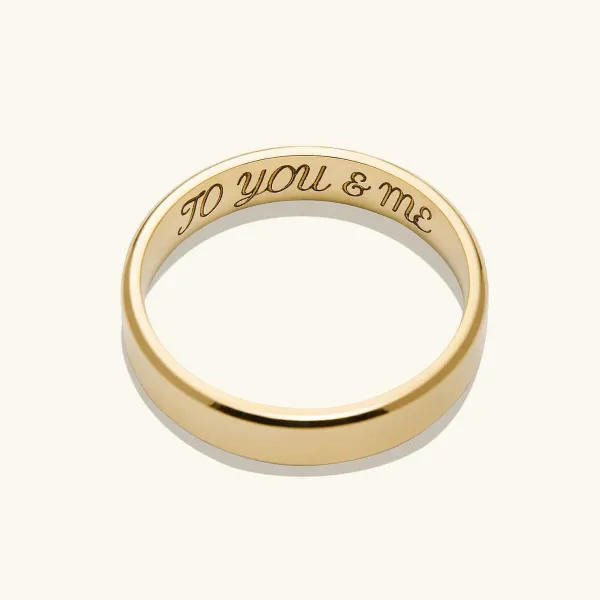 Rings<Mejuri 4Mm Smooth Band