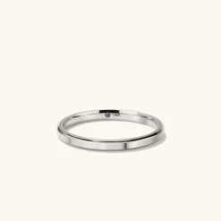 Rings<Mejuri 2Mm Smooth Band