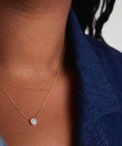 Necklaces<Mejuri Mosaic Cushion Diamond Necklace