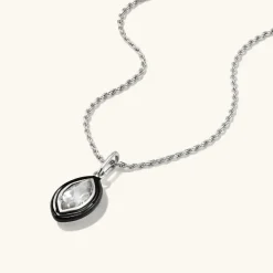 Necklaces<Mejuri Mosaic Enamel Marquise Pendant