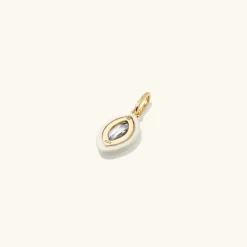 Necklaces<Mejuri Mosaic Enamel Marquise Pendant