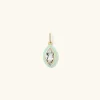 Necklaces<Mejuri Mosaic Enamel Marquise Pendant